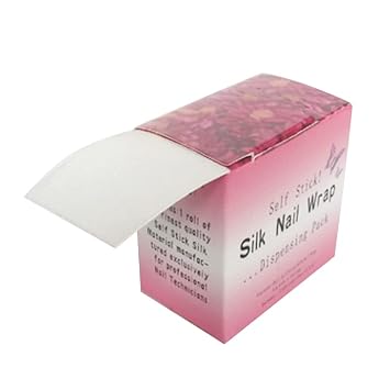 Nail Silk Wrap Self Adhesive Nail Wrap Reinforce Repair Bandage Tape Protector Nail Art Extension Fiberglass Tools Nail Protector Self Adhesive Fiberglass Nail Wrap For Uv Gel Acrylic Nail Strong