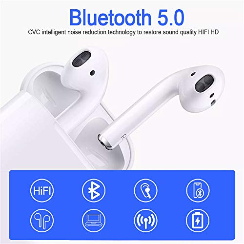 image for FatCat Wall Graphics Bluetooth 5.0 Wireless Earbuds Headsets Bluetooth