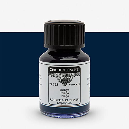Rohrer & Klingner Zeichentusche Indigo 50 ml