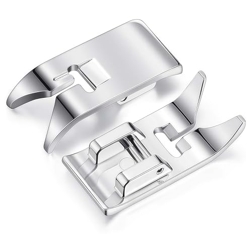 YIXINHE - 2 PCS Universal General Purpose Sewing Machine Presser Foot - Walking Foot for Sewing Machine, Compatible with Typical household electric sewing machine