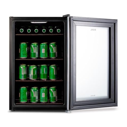 Cervejeira Eos Bierhaus 76 Litros Frost Free com Compressor e Porta de Vidro com Inox Ece80 220v
