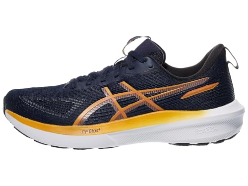 ASICS Men's GT-1000 14 Running Shoes, 14, Midnight/Sandstorm