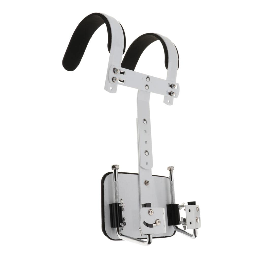 SM SunniMix 1pc Marching Snare Drum Carrier Holder Rack Parti di Accessori per Percussioni in Lega