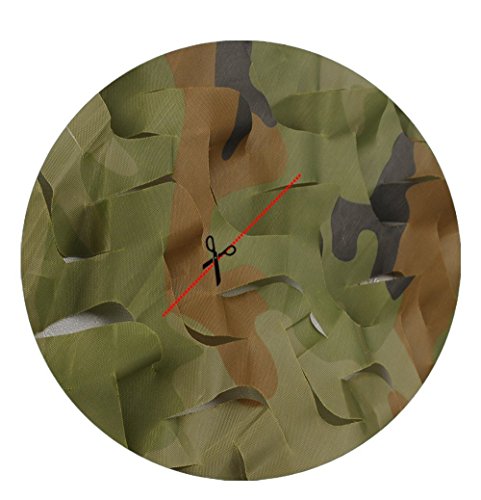 KSS Camo Tarnnetz - Ideal als Sonnenschutz Tarnung Sichtschutz - Für Garten Camping Freizeit Tierbeobachtung Bars und… – Bild 6