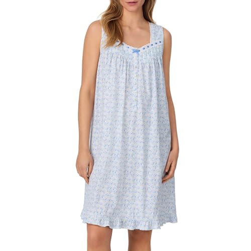 Eileen West 100% Cotton Sleeveless 38" Short Nightgowns for