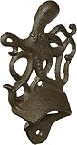 Hampton Nautical K-9116-cast-iron Cast Iron Wall Mounted Octopus 6' Bottle Opener