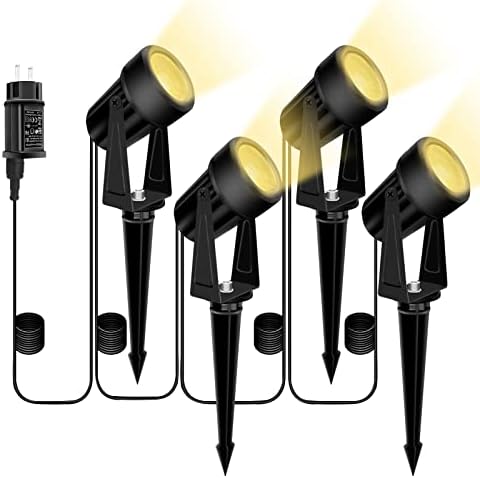 Spot LED Extérieur Avec Piquet, Spot Projecteur LED Jardin