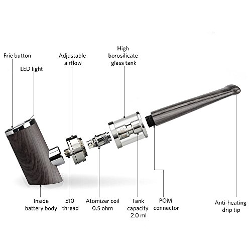 Kamry K1000 Plus 30W Epipe Kit mit Sub Ohm X6 Plus Tank & Errichtet in 1000mah Batterie Komplettes Kit Riesige Vape… – Bild 8