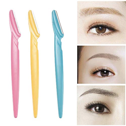 Image of MAYU 3 PCS Eyebrow or Face Hair Removal Safety Razors
