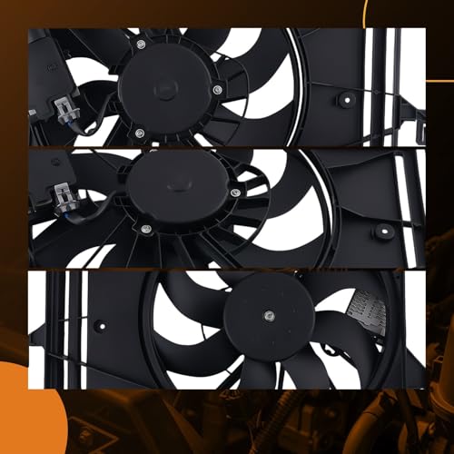 Image of maXpeedingrods Engine Cooling Fan Single Fan Fit for Ford Focus 2015 2016 2017 2018, 601610 CV6Z8C607L FO3115209 621-543