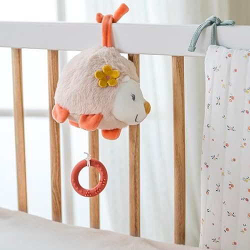 Nattou Musical Cuddly Hedgehog Zoe, 20 cm, Dark Warm Beige image 5