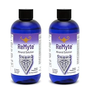 RnA ReSet – ReMyte Mineral Solution, Liquid Multi Mineral, Electrolyte Solution, 12 Minerals Including Iodine, Selenium…