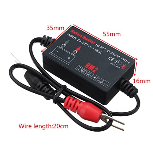 DollaTek 12V Car Battery Monitor Tester Bluetooth 4.0-apparaat voor 6V-20V voertuig - Afbeelding 5