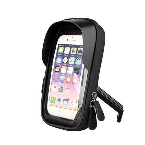 Support téléphone vélo étanche universel rouge rotatif et robuste