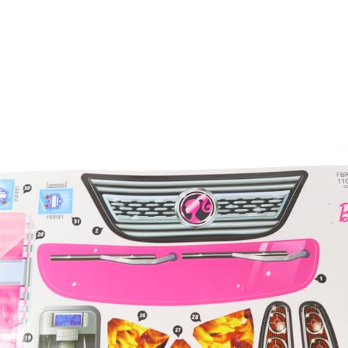 Barbie Replacement Parts Camper Playset - FBR34 ~ Replacement Labels / Stickers ~ Set B by Barbie - Used condition - Image 3