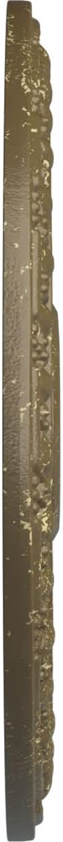 Ekena Millwork CM18RAMMC Raymond Ceiling Medallion, Mississippi Mud Crackle