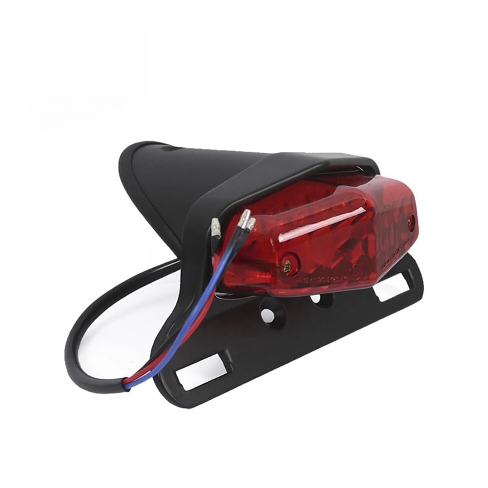 Support de plaque moto avec feu arrière LED idéal pour vos sorties nocturnes - 8