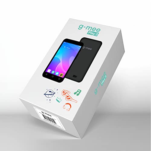 G-Mee Play 3 Smart Player (No Smartphone) MP3 Player/Spotify/Music Player/MP4 Player and More with Bluetooth and Wi-Fi, Safe Device for Kids with Parental Control