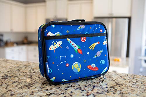 Wildkin Lunch Box Bag Bundle With 16 Ounce Reusable Water Bottle (Out Of This World) #TOP7