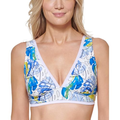 Bikini imprimé blanc Tommy Hilfiger : le maintien chic anti-glisse