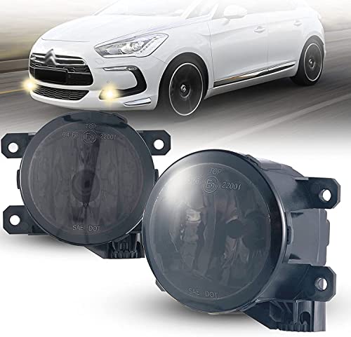 Pour TOPTHAN antibrouillard fiat ducato FIAT (DUCATO 250 500L DOBLO PANDA PUNTO EVO) CITROEN (DS5 JUMPER) PERGEOT BOXER DAILY VI 6 (CIVIC IX 9 CRV ACCORD VIII 8) Phare antibrouillard fumée