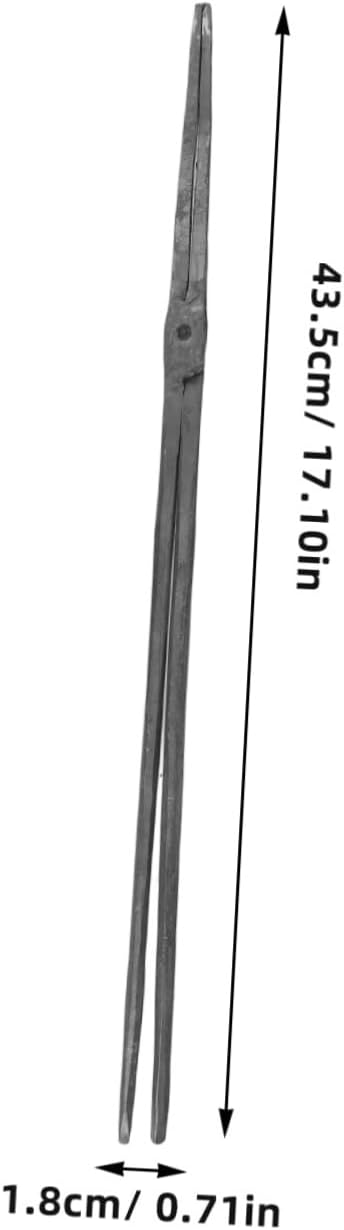 Halloween Firewood Tong Heavy Duty High Carbon Steel Long Handle Clamp