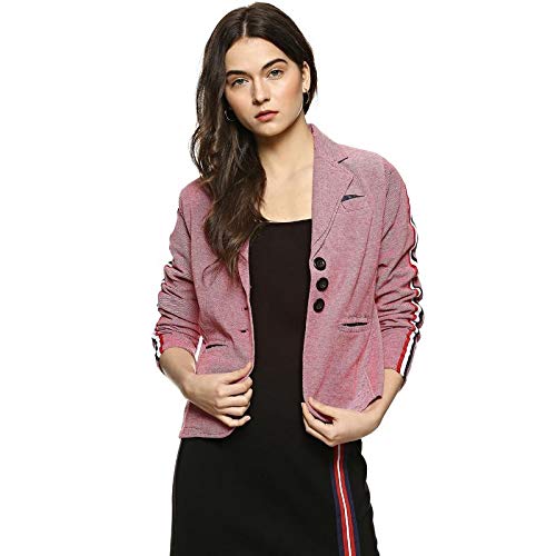 Image of PINACOLADA Women Plain Blazer
