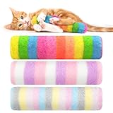 OSDUE 3Pcs Katzenminze Katzenspielzeug, Katzen Spielzeug Set, Katzenkissen mit...