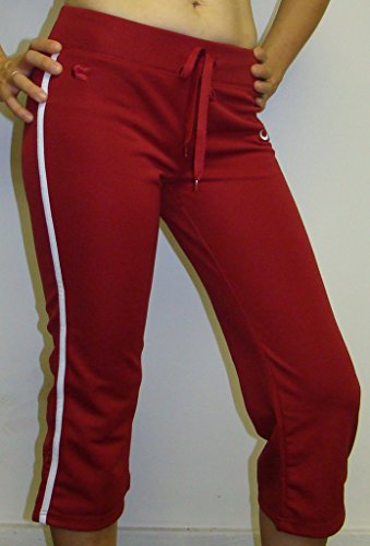 NCAA Alabama Crimson Tide Fit Capri, Cardinal, Small