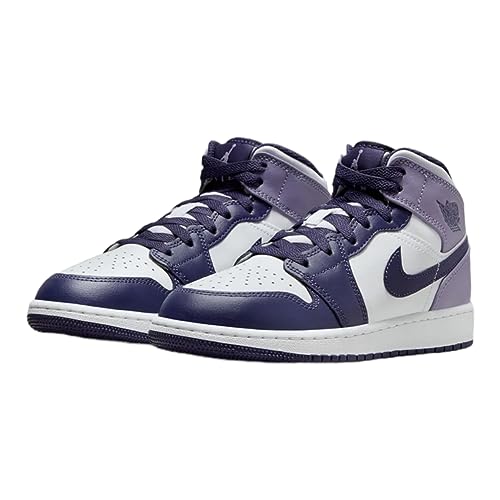 Image of Nike Air Jordan 1 Mid, Men's Sneakers, Sky J Purple Sky J Purple Mid Gs, 37.5 EU