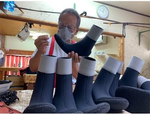 Amazon | 修平おじさんのサーフブーツ サーフィン冬用ブーツ 4mm 圧縮