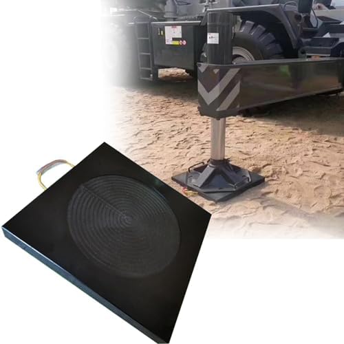 Heavy Duty RV Leveling Blocks - Stabilizing Blocks for Crane Trailers, Bucket Trucks & Wreckers - Portable Design with Easy Carry Handle for Enhanced Stability