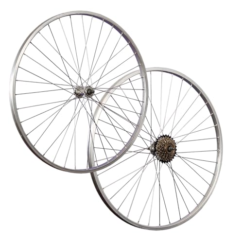 Laufradsatz 28 Zoll Aluminiumfelge rostfreie Speichen Vollachse Shimano...