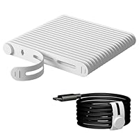 TIESOME 35 stuks kabelorganizer, herbruikbare siliconen TIESOME 35 stuks kabelorganizer, herbruikbare siliconen