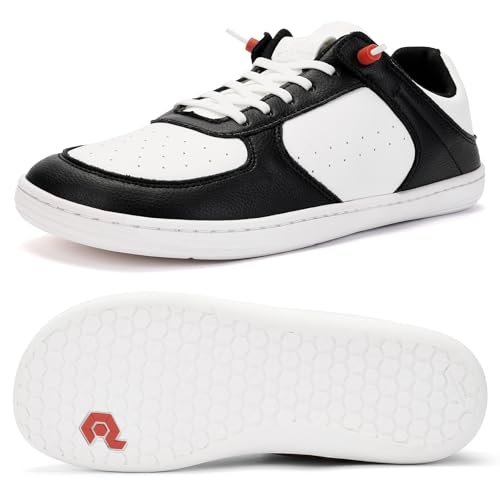 Image of Barefoot Wide Toe Box Shoes for Men - Minimalist Barefoot Dress Sneakers Zero Drop Slip on Non Slip for Walking