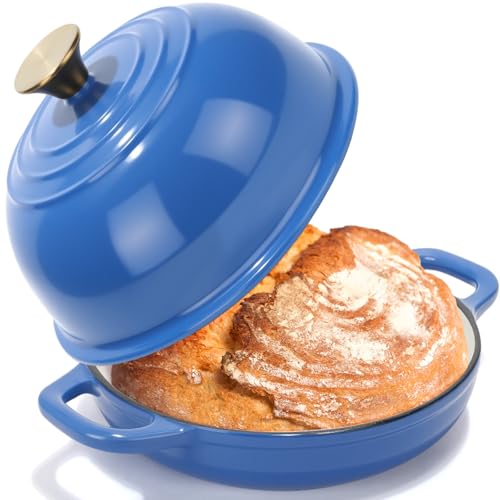 Tioncy Enameled 5-Quart Dutch Oven for Baking