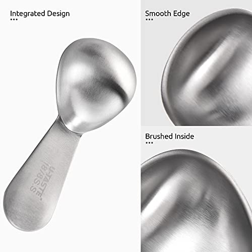 Image of U-Taste 18 /8 Stainless Steel Coffee Scoop: 2 Tbsp Scoop Measure Spoon, 2Pcs