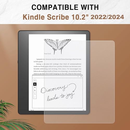 Image of Privacy Anti Peep Matte Screen Guard Compatible With Kindle Scribe 2022 10.2 Inch /New Kindle Scribe Notebook Design 2024 10.2 Inch Tablet Screenguard Not a Tempered Glass Screen Protector