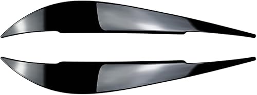 Miniatura 4 de GZYF Faro delantero negro brillante para párpado de ceja cubierta de borde de ceja para BMW Serie 4 F32 F33 F36 2012-2020
