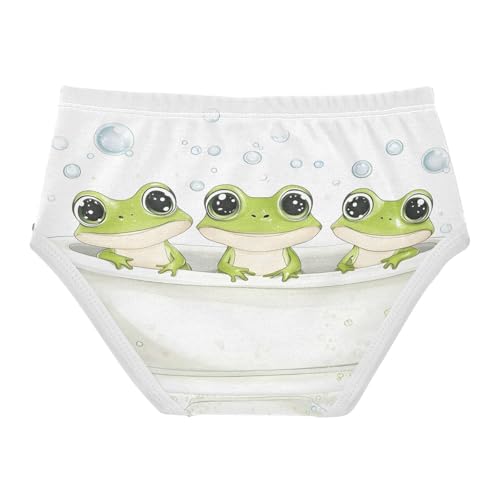 Three Frog Bathtub Funny Toddler Girls's Underwear 2T 202b90032