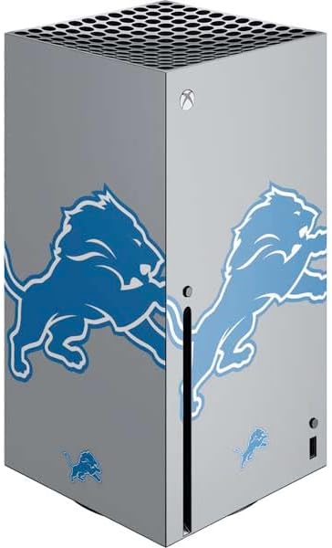 Skinit Decal Gaming Skin Compatible with Xbox Series X Console - Officially Licensed NFL Detroit Lions Design