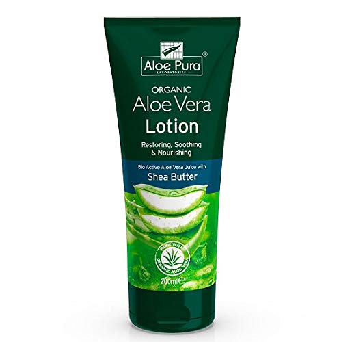 Optima Aloe Pura Organic Aloe Vera Lotion, 200 ml
