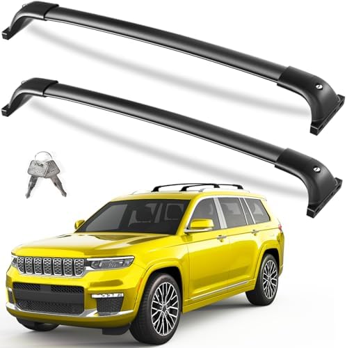 Roof Rack Cross Bars for 2021-2026 Jeep Grand Cherokee L & Grand ...