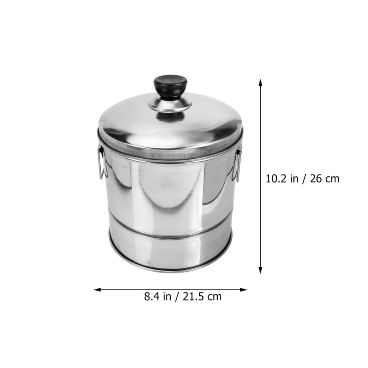 Vaporera de Acero Inoxidable para Cocinar Arroz Superficie Lisa sin Rebabas y Diseño Multifuncional Adecuado para Cocinar al Vapor en Casa
