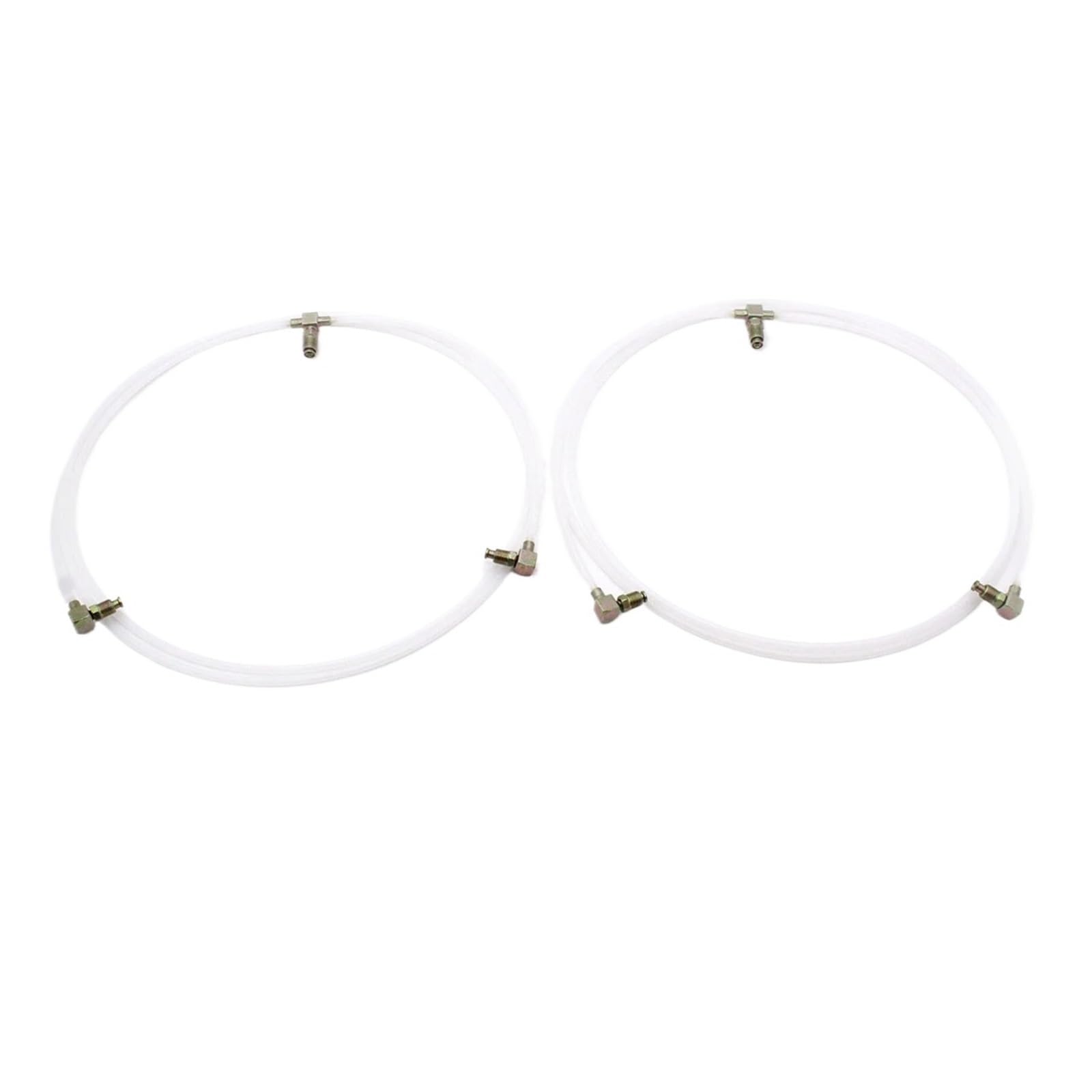Flexibles de frein Tuyaux et raccords en plastique pour fluide hydraulique, 1 paire, pour Ford et Mustang