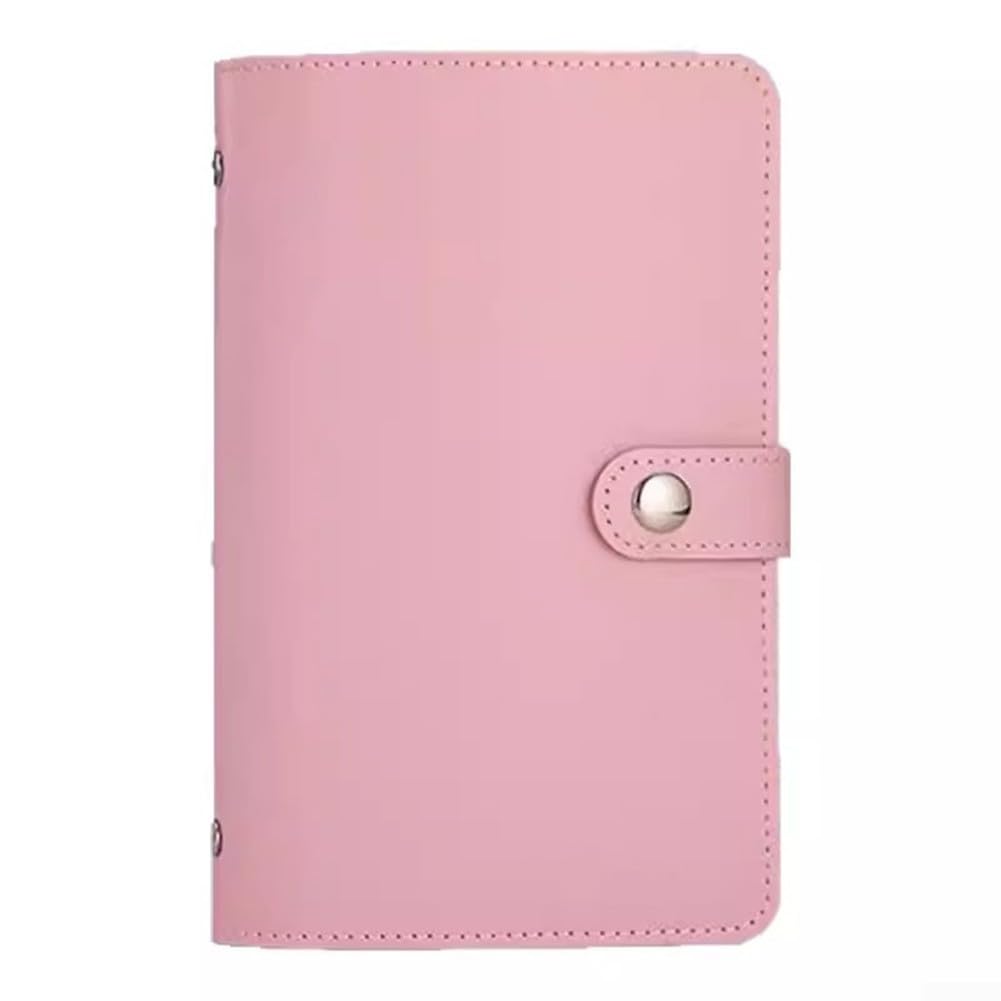 Cash Storage Solutions Small Account Book for Organizing Your Finances Effectively (Pink)
