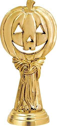 Crown Awards Halloween Pumpkin Harvest Trophies, Personalized Black Lightning Halloween Contest Trophy, Custom Engraving Included Prime
