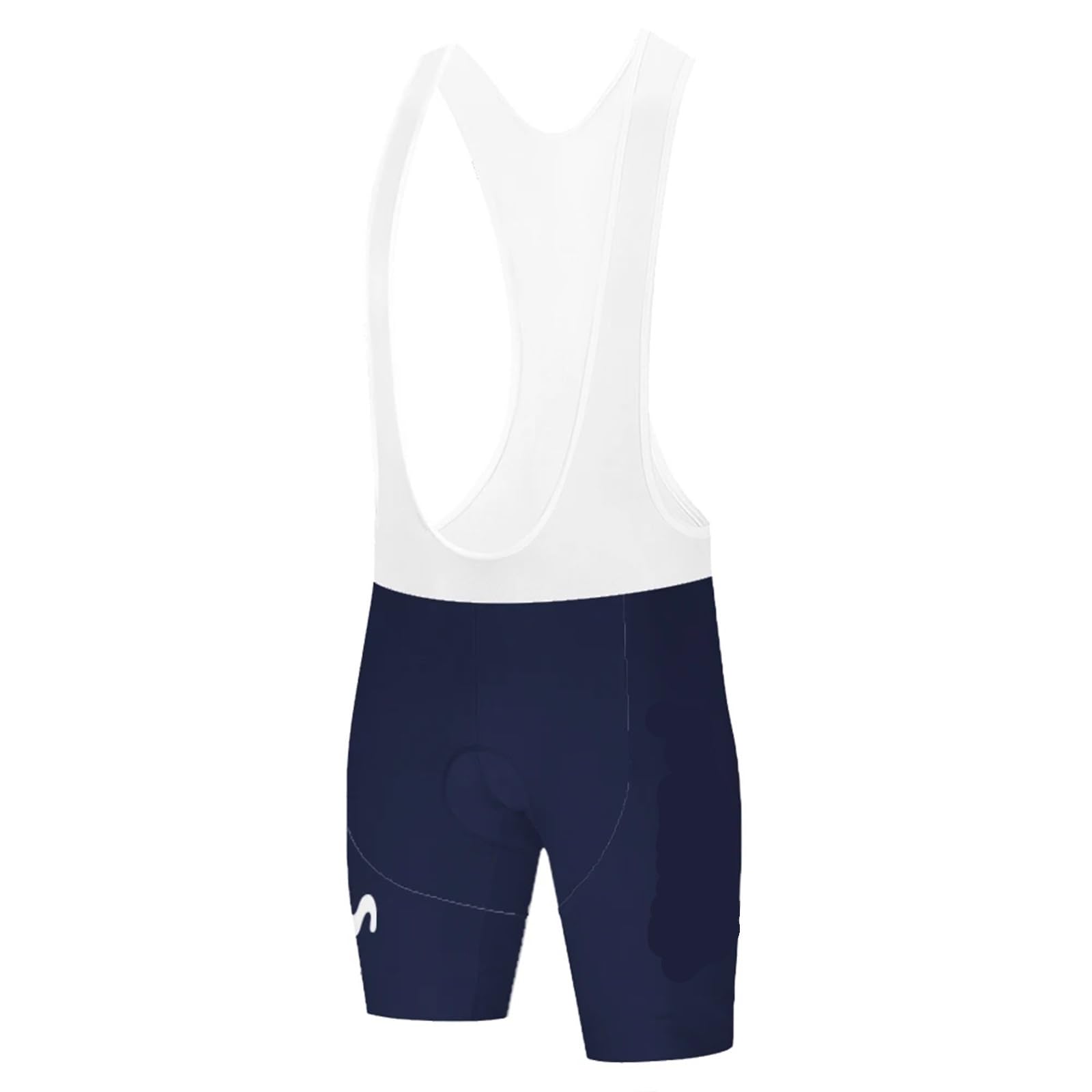 Pantaloncini Bici Uomo Pantaloncini con Bretelle da Ciclismo Imbottitura in Gel da Ciclismo 12D Tuta da Bicicletta Uniforme MTB Abbigliamento da Ciclismo da Uomo