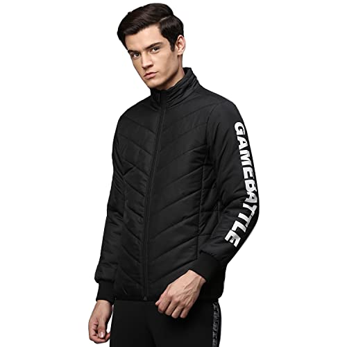 Image of HIGH STAR Men Black Padded Jacket