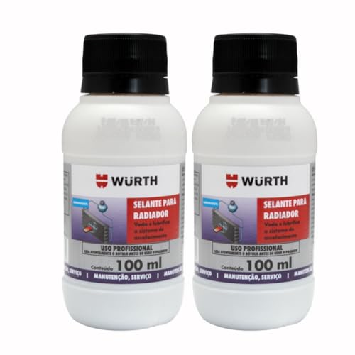 Kit 02 Selante Radiador Biodegradável Wurth - 100ml